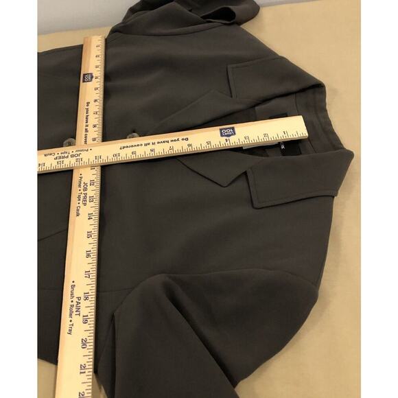 JONES NEW YORK Blazer Jacket Size L/14 Lined Long Sleeve Lapel Notched Collar - Picture 9 of 12